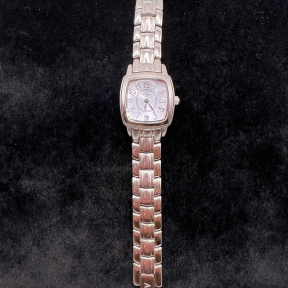 Anne Klein Accessories - Anne Klein Silver Tone Bracelet Watch Date Display Needs Battery